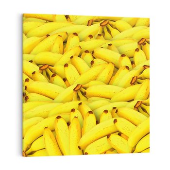Obraz na płótnie 30x30 - Banany Owocowy Uśmiech - banany, owoce