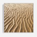 Obraz w ramie 50x50 - Piasek i Nieskończoność - pustynia, piasek - rama biała