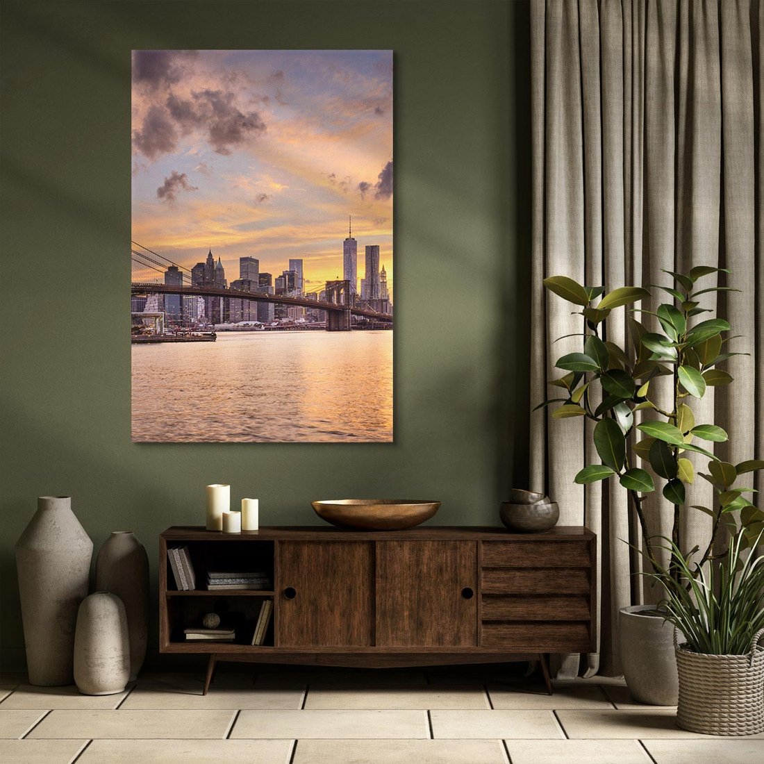 Obraz na płótnie 50x70 - Nowy Jork: Miasto niekończących się możliwości - Nowy Jork, USA