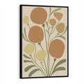 Obraz w ramie 70x100 - Uspokojenie Wśród Roślin - nowoczesny plakat, roślinność - rama czarna