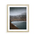 Plakat w ramie 40x50 - Spektakularna Przyroda - fiordy, Norwegia - rama drewno