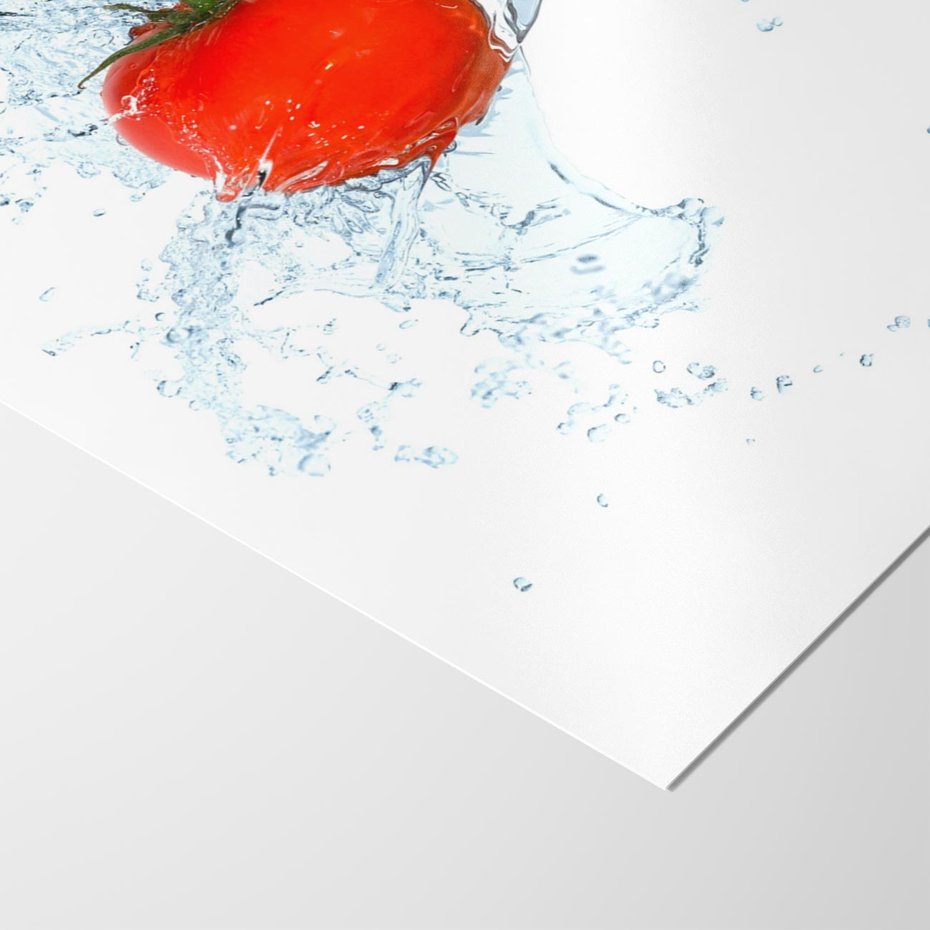 Plakat bez ramy 30x40 - Apetyczna KuchniaNowoczesna Ekspresja - pomidor, jedzenie