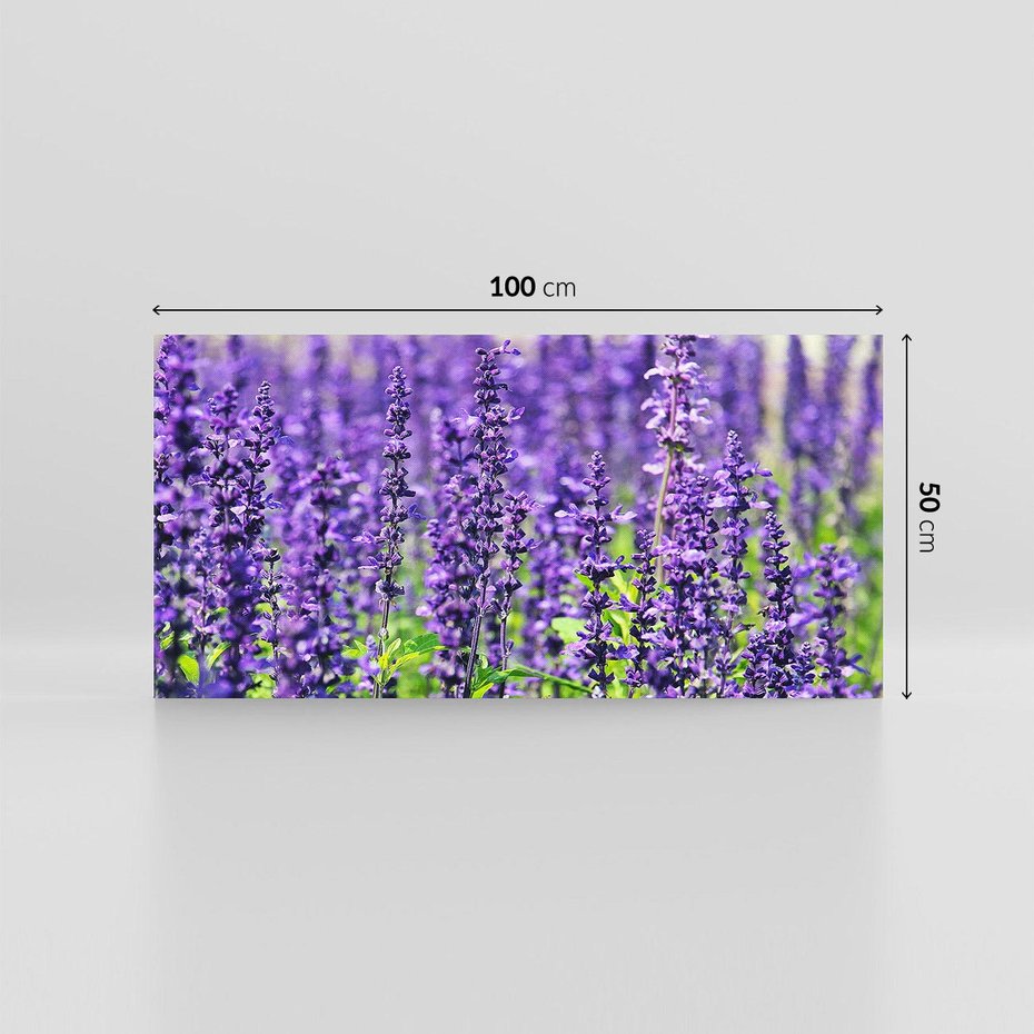 Obraz na płótnie 100x50 - Lawendowa Mgła - lawenda, kwiat