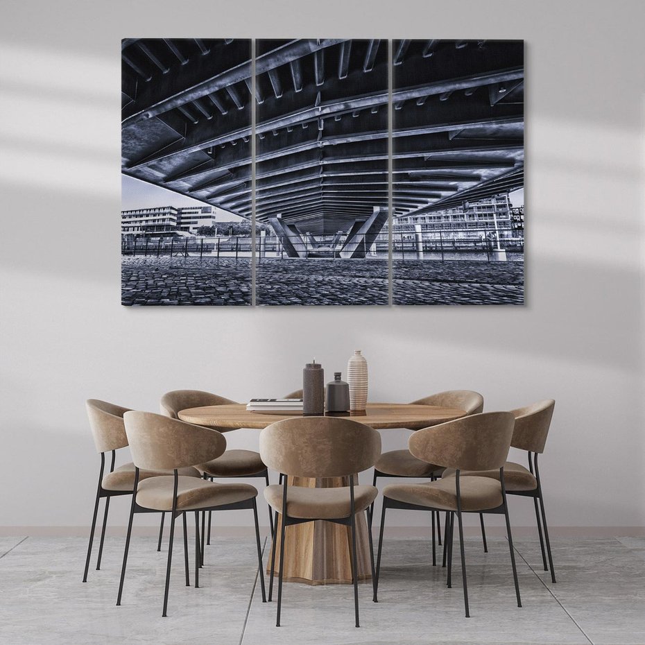 Obraz na płótnie 120x80 - Most miasto architektura - most, miasto