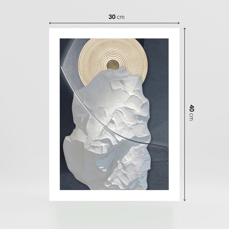 Plakat bez ramy 30x40 - Wyraz Twojej Wyjątkowości - sztuka, nowoczesna