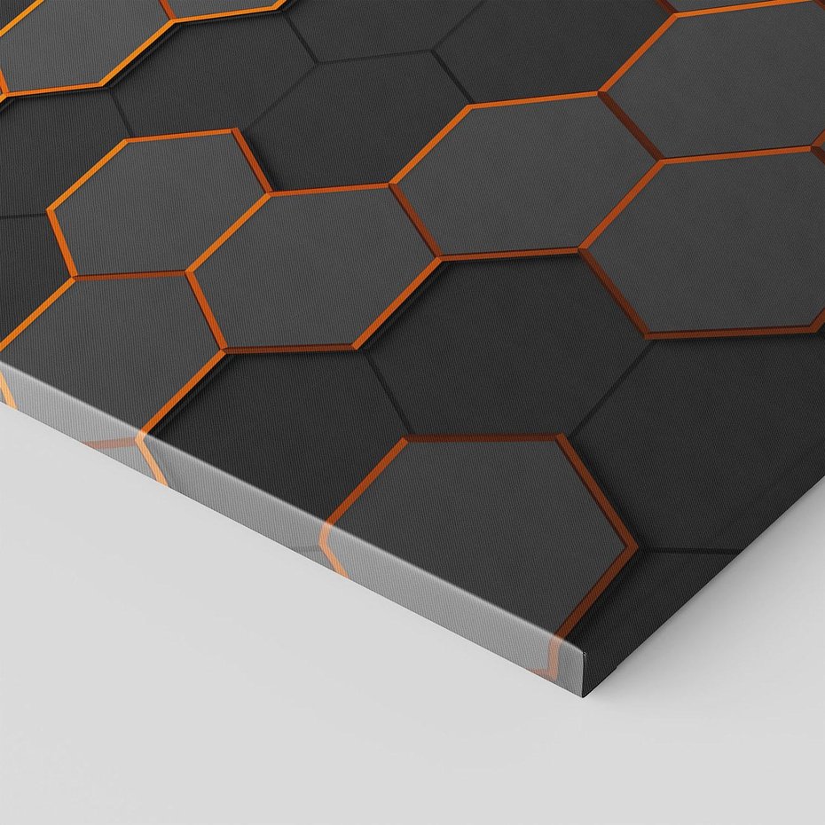 Obraz na płótnie 50x50 - Trójwymiarowa abstrakcja - 3D, abstrakcja