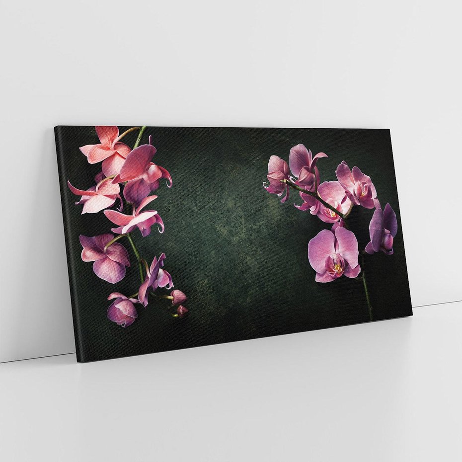 Obraz na płótnie 120x60 - Harmonia i relaks - orchidea, kwiat