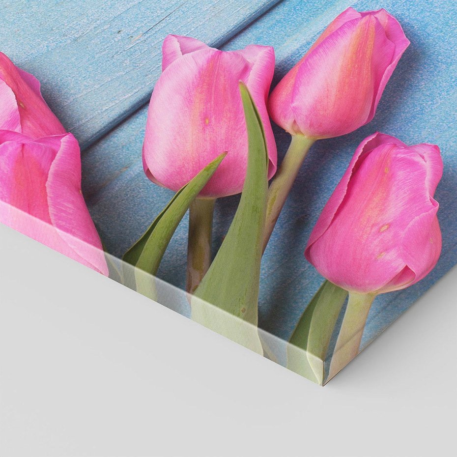 Obraz na płótnie 50x70 - Piękno w pełnym rozkwicie - kwiaty, tulipany