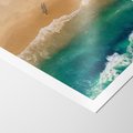 Plakat bez ramy 30x40 - Nadbrzeżna Harmonia - plaża, morze