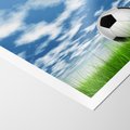 Plakat bez ramy 21x30 - Piłkarska Pasja - piłka, nożna
