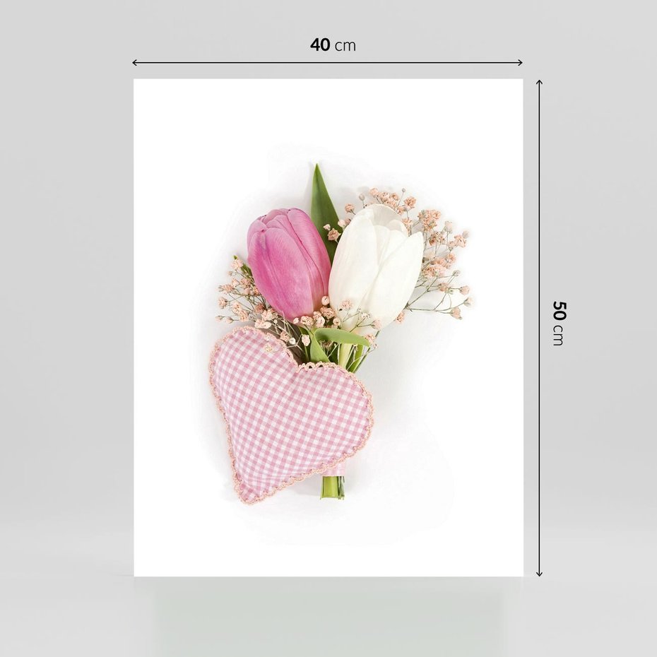 Plakat bez ramy 40x50 - Kolorowa Harmonia - kwiaty, bukiet