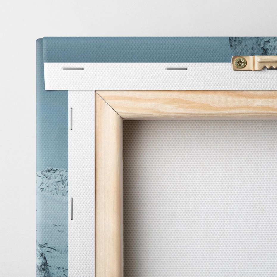 Obraz na płótnie 70x100 - Urok Norweskich Domków - Skandynawia, Norwegia