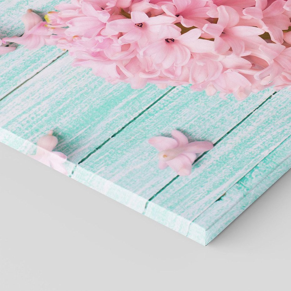 Obraz na płótnie 120x80 - Hiacynty w Kwiatowej Kompozycji - hiacynty, kwiaty