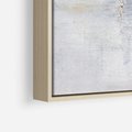 Obraz w ramie 50x70 - Kontrastujące Chaosy - abstrakcja, kontrast - rama drewno