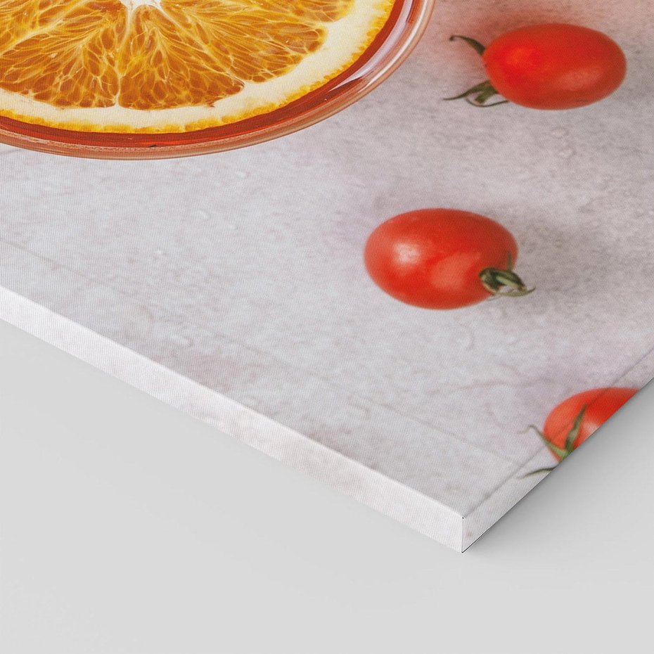 Obraz na płótnie 80x120 - Cytryny Pomarańczowy Zestaw - cytryny, pomarańcze