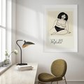 Plakat bez ramy 30x40 - Harmonia Kształtów Bez Granic - siła kobiecości, rysunek