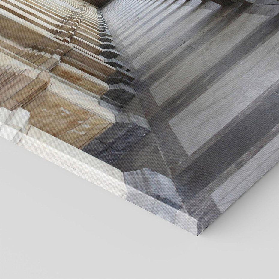 Obraz na płótnie 80x120 - Uroki Kolumn - kolumny, architektura