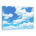 Obraz na płótnie 100x70 - Niebo pełne chmur - niebo, chmury