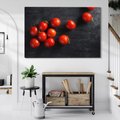 Obraz na płótnie 100x70 - Świeżość Smaku - pomidory, kuchnia
