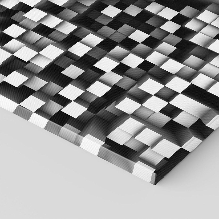 Obraz na płótnie 70x70 - Abstrakcyjne wizje w 3D - 3D, abstrakcja