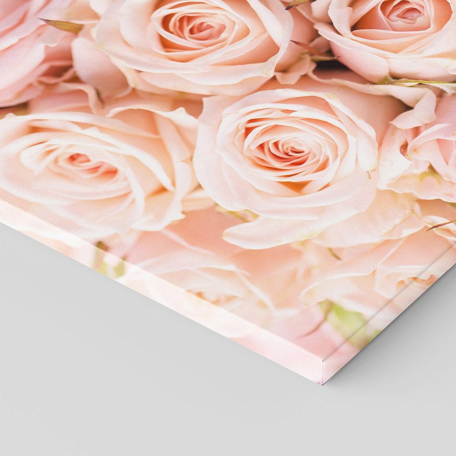 Obraz na płótnie 120x80 - Delikatność róż - piękno natury - róże, kwiaty