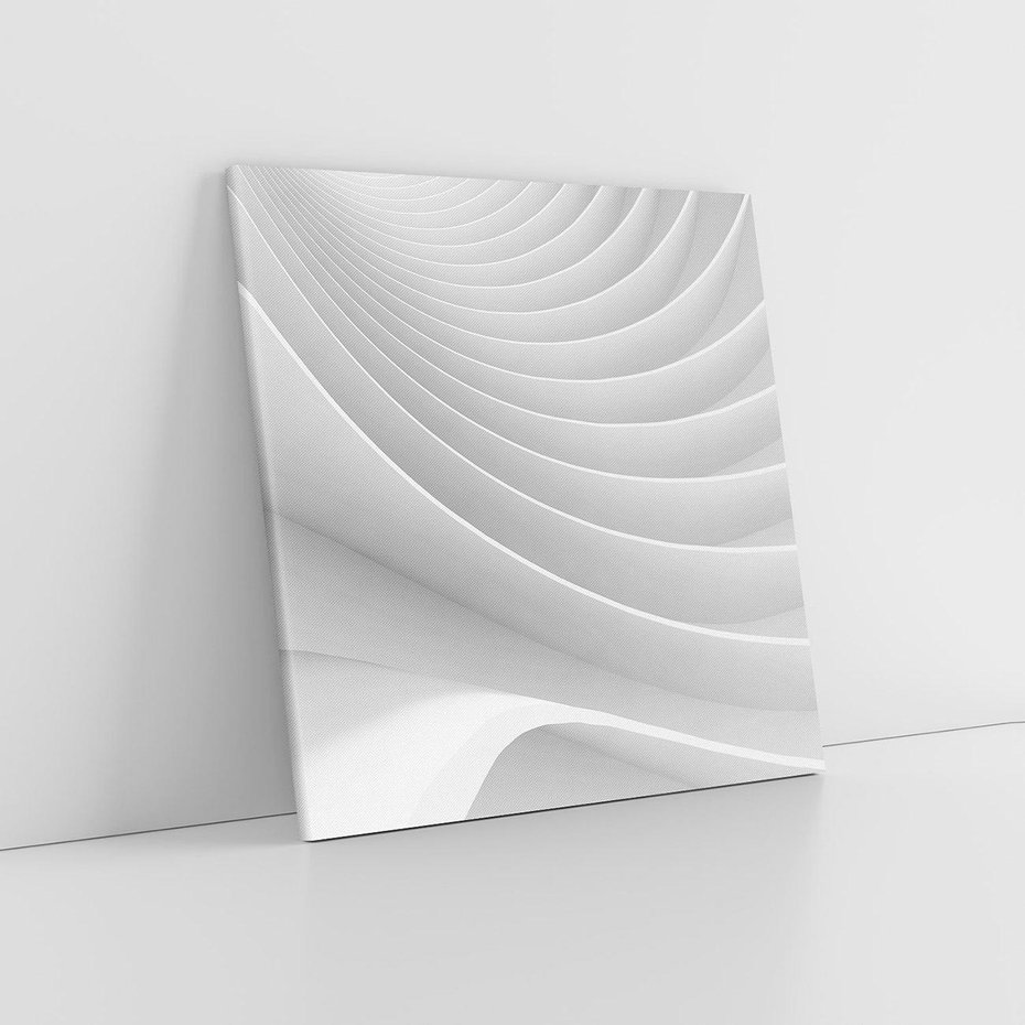 Obraz na płótnie 50x50 - Geometryczna Harmonia - geometryczne, kształty