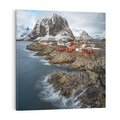 Obraz na płótnie 50x50 - Skandynawia - górska odsłona - Skandynawia, góry