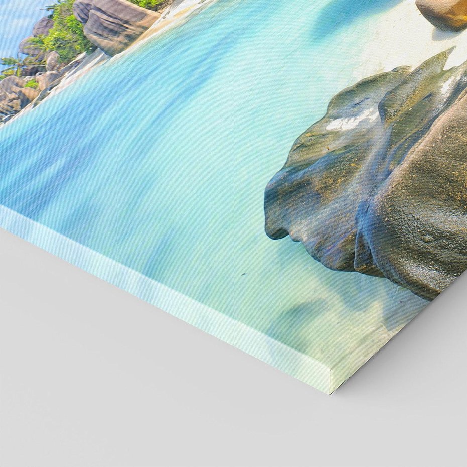 Obraz na płótnie 120x60 - Spotkanie z morzem - plaża, morze