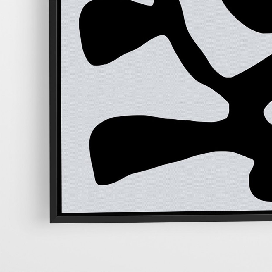 Obraz w ramie 50x70 - Przenikające Refleksje - matisse, sztuka nowoczesna - rama czarna