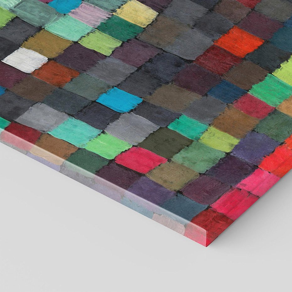 Obraz na płótnie 40x40 - May Picture 1925, Paul Klee - Reprodukcja - reprodukcja, obraz na płótnie