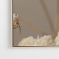 Obraz w ramie 80x120 - Subtelna gipsówka - gipsówka, suche - rama drewno