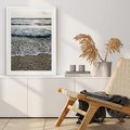 Plakat bez ramy 30x40 - Spokojna Plaża - plaża, żwirek