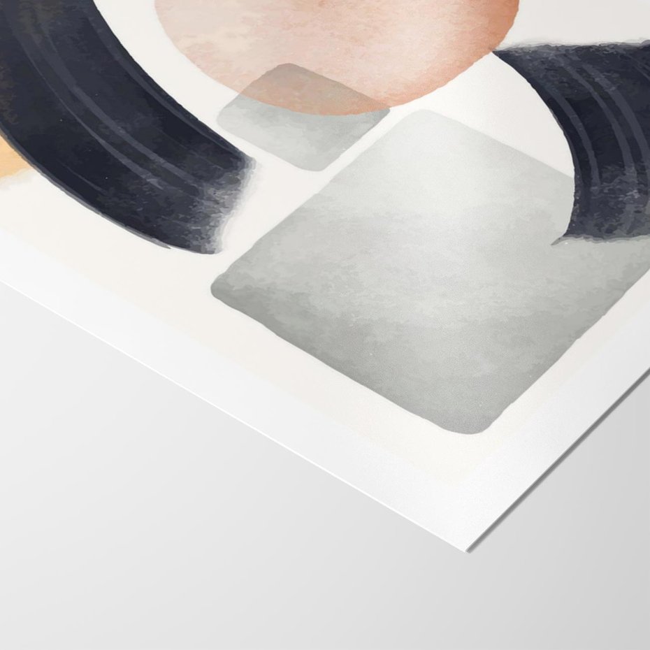 Plakat bez ramy 50x70 - Graficzna Kreatywność - abstrakcyjna grafika, plamy