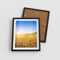 Plakat w ramie 40x50 - Żyzne Pola - pole, pszenicy - rama czarna