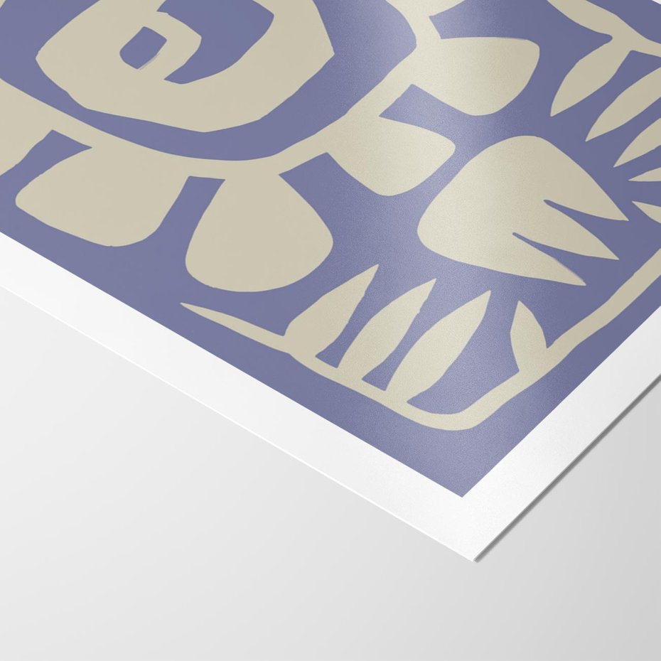 Plakat bez ramy 40x50 - Widok Abstrakcyjny - skandynawski styl, plakat