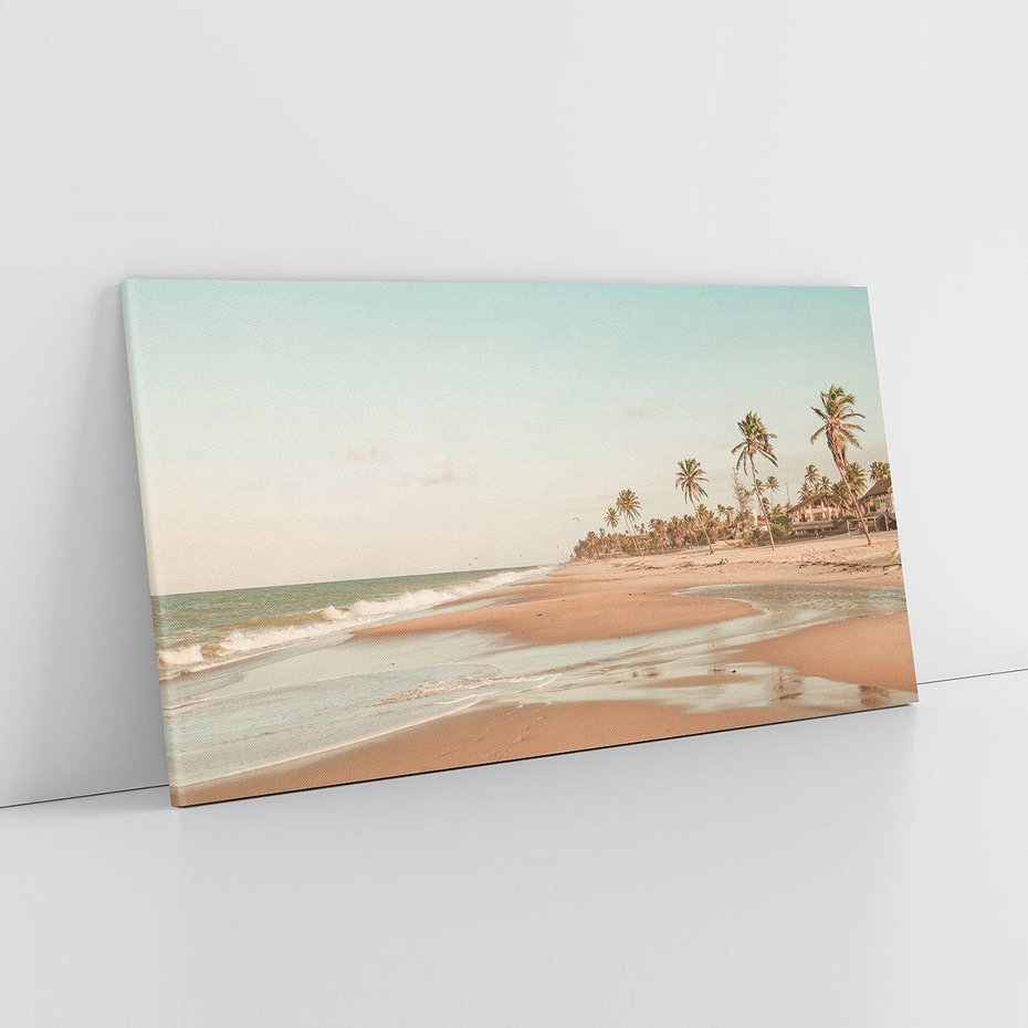 Obraz na płótnie 140x70 - Ukojenie na Plaży - fotografia, rajska plaża