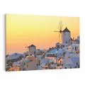 Obraz na płótnie 70x50 - magia greckiej wyspy - Grecja, Santorini