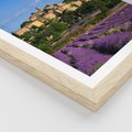 Plakat w ramie 50x70 - Prowansalska Aura - lawenda, Prowansja - rama drewno