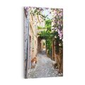 Obraz na płótnie 50x70 - Ścieżka W Nieskończoność - uliczka, perspektywa