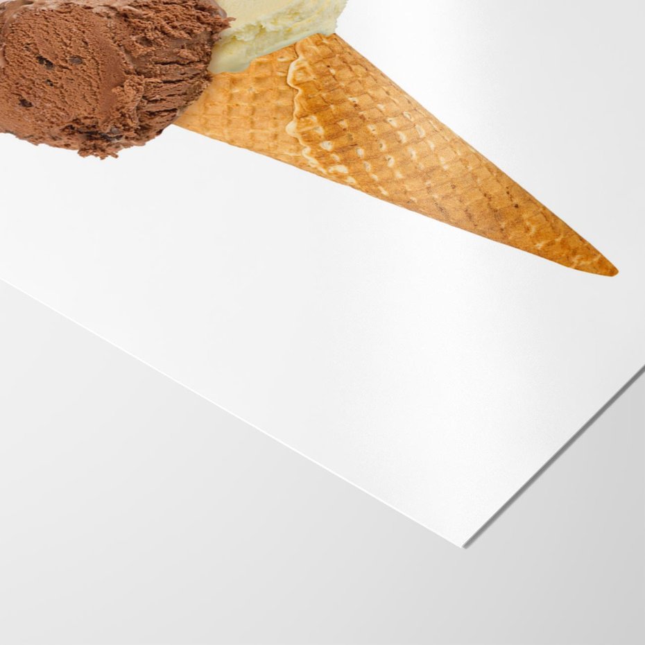 Plakat bez ramy 21x30 - Slodki Raj Lodziarni - lody, deser