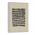 Obraz w ramie 80x120 - Echa Zapomnianych Wymiarów - nowoczesna sztuka, plakat - rama biała