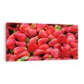 Obraz na płótnie 100x50 - Truskawki Czerwone Kropki Uczuć - truskawki, owoce