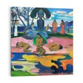 Obraz na płótnie 40x40 - Day of the God 1894, Paul Gauguin - Reprodukcja - reprodukcja, obraz na płótnie
