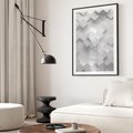 Plakat bez ramy 50x70 - Kreatywna Forma - geometryczny, 3D