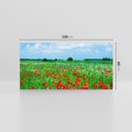 Obraz na płótnie 120x60 - Kolorowa łąka pełna maku - łąka, maki