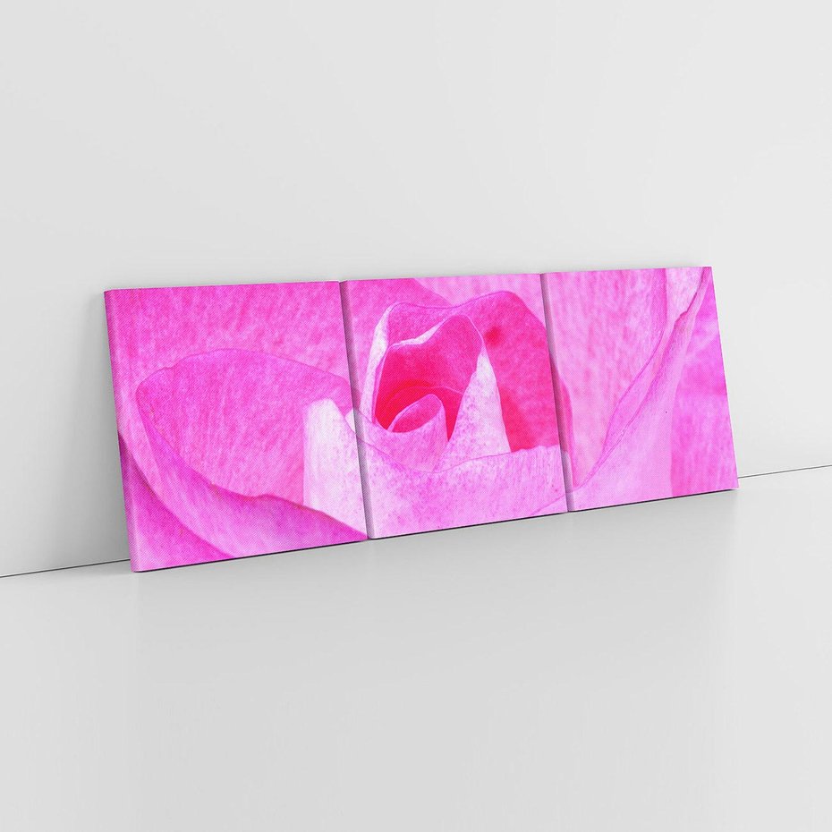 Obraz na płótnie 120x40 - Kwiaty w harmonii z naturą - kwiat, kwiaty