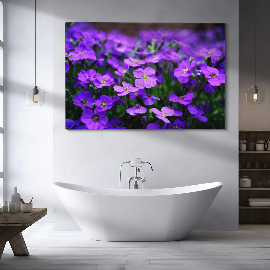 Obraz na płótnie 120x80 - Kwiatowe uniesienia magia natury - kwiat, kwiaty