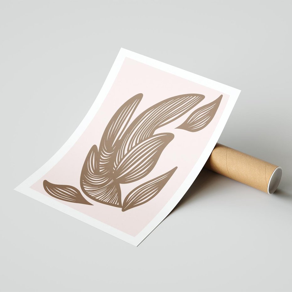 Plakat bez ramy 40x50 - Nowoczesne Harmonie - skandynawski styl, plakat