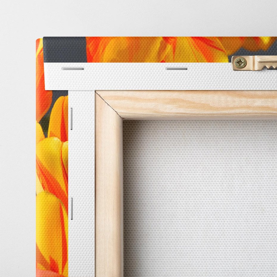 Obraz na płótnie 120x80 - Kwiatowa Harmonia - kwiaty, kwiat