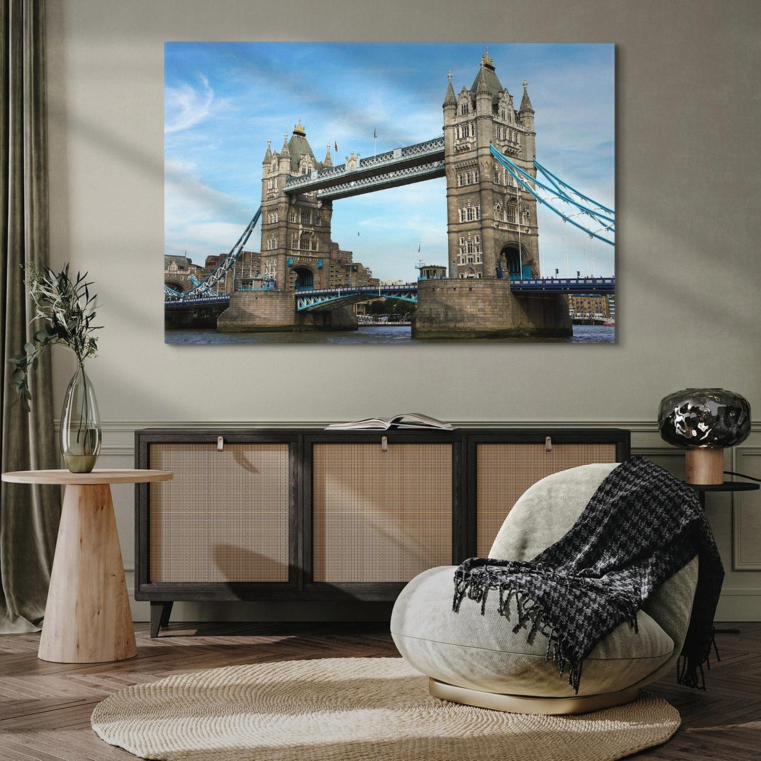 Obraz na płótnie 100x70 - Tower Bridge London UK - Tower Brigde, London